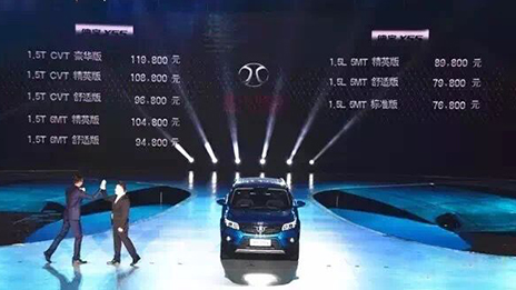 售7.68萬(wàn)-11.98萬(wàn)元 紳寶X55正式上市 (轉(zhuǎn)載自《汽車(chē)之家》）